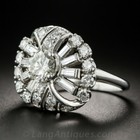 1 67ct White Round Cut Cz Antique Engagement Ring Solid 925 Sterling Silver