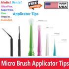 Dental Maxmicro Microbrush Micro Brush Applicator Tips  super-fine  Ultra -fine 