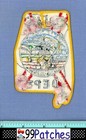 Gadsden  old Vintage Original Roc  Alabama Police Patch Rr Train State Shape 7k