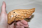 Vtg Golden Wing Ocarina 5 Hole Flute Ceramic Instrument Great Tone Herald Chime