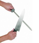 Large Butcher Steel Sharpener For Knives Fixed Blade Free Shipping