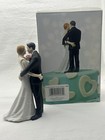 Cheeky Bride And Groom Wedding Couple Cake Topper Hand Painted By Wedding Star