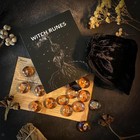 13x Runes Set Engraved Drawstring Bag For Beginner Witch Gift Witch Supplies