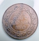 1918 Canada Large Cent Coin High Grade Fast Shipping        