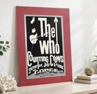 The Who Counting Crows 2002 Gorge Amphitheatre Poster 14x20 W matte 18x24