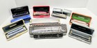 Lot Of 7 Vintage Hohner Harmonicas Silver Shadow 64 Marine Band  Made In Germany