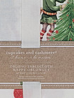 New Cupcakes And Cashmere 60 X 84 Tablecloth Christmas Holiday Elf Trimming Tree