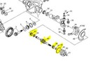 2005-2014 Ford F250 F350 4x4 Front Axle Seal And U Joint Kit Genuine Spicer