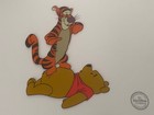 Original Walt Disney Winnie Pooh   Tigger Le 2500 Serigraph Cel Cell Cute   Rare