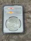 2011 1 Oz Silver Britannia Ngc Ms-69 Matte 1 Of 2337 Struck Mint Error  rare 