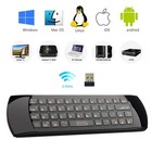 Wireless Fly Mouse Keyboard Remote 3 In 1 2 4ghz Rechargeable For Pc Laptops