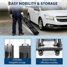7000lb Portable Car Lift Quick Jack Heavy Duty Garage Auto Hoist Truck Suv 25in