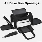 Soft-sided Cat dog pet Carrier  Collapsible Pets Travel Carriers For Big Cats   