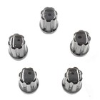  Set Of 20 14x1 5 Spline Lug Nuts 1 54  Long Truck Small Diameter M14x1 5 Black