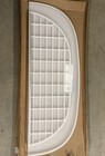Window Well Cover Plastic Flat 39x13 Heavy Duty Clear Safety Guard Shield
