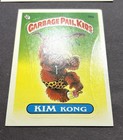 1985 Topps Garbage Pail Kids Original Series 1 Kim Kong 34a Glossy