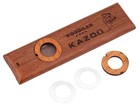 Kazoo Wooden Musical Wind Instrument Wood Harmonica With Metal Carrying Case