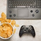 4 Pieces Cell Phone Grip Decal Tape Stickers Anti-slip Case Black 