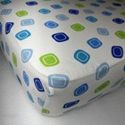 Luvable Friends Fitted Crib Toddler Sheets Chevron Dots Geometric - Lot Of 3