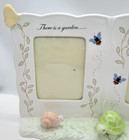 Lenox  Butterfly Meadow Baby  Double Child Picture  Frame  Rare   Retired