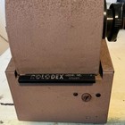 Vintage Metal Rolodex Model No 1753 M1 Desktop Rotary File W cards   Tabs