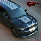 For 11-25 Dodge Durango Front Hood 21  Hellcat Style Bonnet Aluminum Unpainted