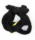 Disney Minnie Mouse Bow Embellished Infinity Knit Scarf Black One Size New