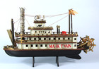 Vintage 1960 s Disneyland Mark Twain Riverboat Figural Am Radio Model Steamboat