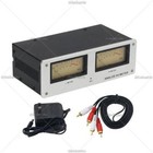 Mic-73 Square Analog Vu Meter Alloy Panel And Led Warm Backlight Voice Control