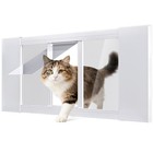 Fit Pet Door - Adjusts 22 83 -46 46  For Window Mounting - Cats   Small Dogs