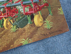 Antique 1930s-early 40s Era Oliver 70 Row Crop Tractor Old 6x9 Inch Paper Sign