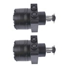 Pair Hydraulic Wheel Drive Motor Fit For Parker Dynamic Bmer-2-300-ws-t4-s New