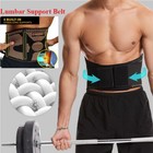 Lower Back Brace Copper Lumbar Support Waist Belt For Men Women Pain Relief