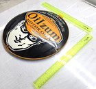 Oilzum Motor Oils 12  Vintage Genuine Porcelain Sign Pump Plate Gas Station Bble