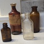 Antique Vintage Medicine Bottle Masonic Temple Pharmacy J  Jacobsen Dr Cure Mn