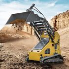 Free Shiping Crawler Mini Skid Steer Loader With Epa 23hp Engine Bucket Leveling