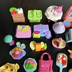 Mixed Lot Fisher-price mattel Loving Family Dollhouse Food Parts   Accessories
