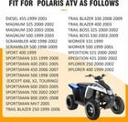 M Mati Rear Brake Master Cylinder For Polaris Sportsman Scrambler Magnum    