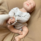 Dollysil Reborn Baby Dolls Silicone Full Body Waterproof Realistic Newborn Baby