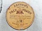 Vintage Theatrical Make Up Tin - Antique Rare Zauder s Theatrical Powder Tin