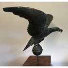 19th Century Copper Eagle Weathervane  1885   1910