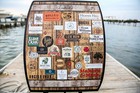 Kentucky Bourbon Barrel Sign With Distilleries