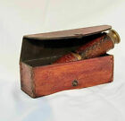 Antique Brass Telescope Marine Nautical Leather Pirate Spyglass Vintage Scope