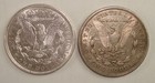 Lot Of  2  1921-d Morgan Silver Dollar  1 Coins Xf   Au