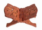  Beautifully Hand Carved Quaran Holy Geeta Bible Holder Support Bood Stand 2