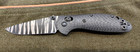 Benchmade Mini Griptilian 556 Custom Carbon Fiber Scales Striped 20cv Blade