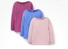 3x Girls John Lewis Pure Cotton Long Sleeve Tops  Age 12-18 Months  bnwot 