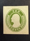 Us Scott   U 17  Mint Cut Square  2026 Scott Catalogue Value   375 00