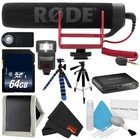 Rode Videomic Go Videomic-go   64gb Memory Cardxible Tripod  gripping Rubber Leg