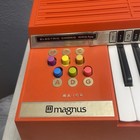 1974 Orange Magnus Chord Organ Model 624 Disneyland Exclusive Vintage Works